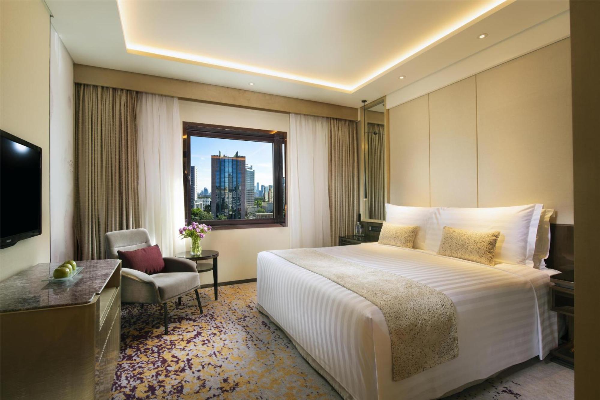 Kempinski Hotel Beijing Yansha Center Exterior foto
